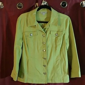 Dress Barn Jackets & Coats - Limegreen jacket, large. Dress barn. Dress Barn Jackets & Coats - Limegreen jacket, large. Dress barn.